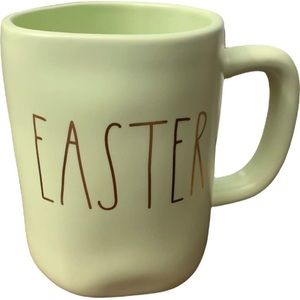 Green Rae Dunn Easter Mug